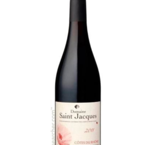 A Domaine Saint Jacques bottle