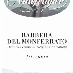 A Barbera Monferrato frizzante 2017 label