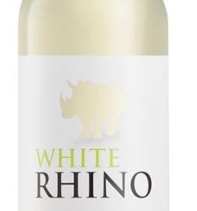 A White Rhino Chenin Blanc bottle