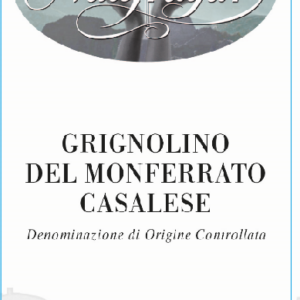 A Grignolino Monferrato Casalese 2017 label