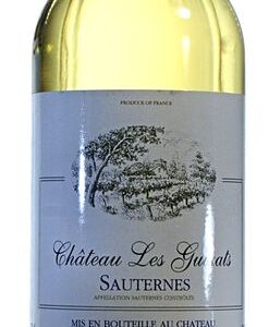 A Chateau Les Guizats Sauternes bottle