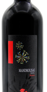 A Mandrolisai Rosso DOC 2016 bottle