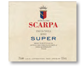 A Super-Albarossa 2004 label