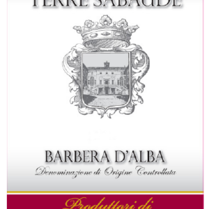 A Terre Sabaude-Barbera d’Asti DOC 2018 label